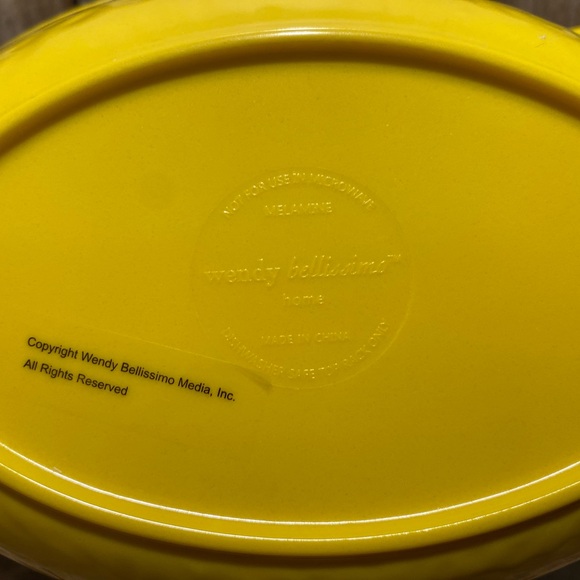 Lemon Serving Bowl, Melamine Lemon Shaped Serving Bowl, Lemon Bowl, Lemon Decor - Picture 3 of 13